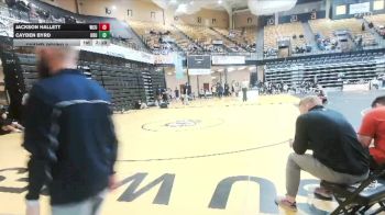 197 lbs Champ. Round 2 - Cayden Byrd, Ouachita Baptist vs Jackson Hallett, Western Colorado