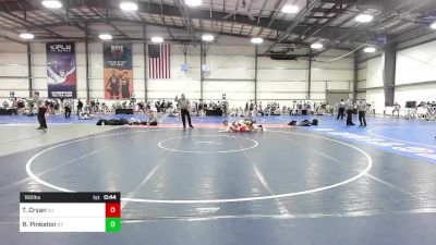 160 lbs Consi Of 32 #2 - Travis Cryan, NJ vs Rilen Pinkston, KY