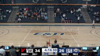 Replay: UVA Wise vs Emory & Henry | Nov 20 @ 5 PM