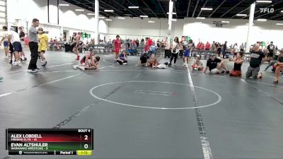 80 lbs Round 2 (4 Team) - Alex Lobdell, Firebird Elite vs Evan Altshuler, Warhawks Wrestling