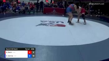 180 lbs Round 3 (10 Team) - Briauna Beck, TCWA vs Galilea Garcia, LAWA