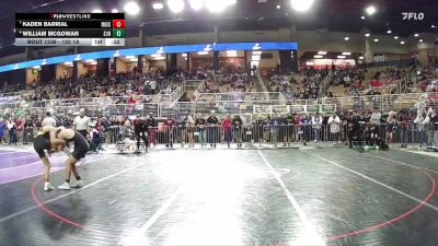 120 1A Cons. Round 2 - Kaden Barrial, Merritt Island vs William McGowan, St. John Neumann