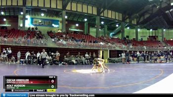 120 lbs Semis (4 Team) - Kolt Hudson, Hastings vs Oscar Kriegler, Papillion-La Vista South