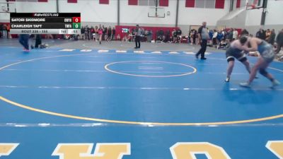 155 lbs Cons. Round 3 - Satori Skidmore, Owyhee vs Charleigh Taft, Twin Falls