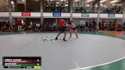 140-154 lbs Round 4 - Jeremy Jackson, Bloomington High School North vs Gianni Ruiz, Chicago Wrestling Club