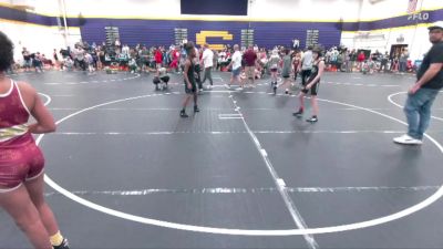 90 lbs Cons. Round 3 - Calvin McLain, Summerville Takedown Club vs Kingston Griffin, Ninety Six Wrestling