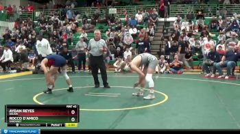 138 lbs Champ. Round 2 - Aydan Reyes, GALION vs Rocco D`amico, SANDUSKY