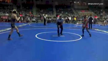 105 lbs Quarterfinal - Aaron Stewart, Toss Em Up vs Chance Lorenz, Terminator