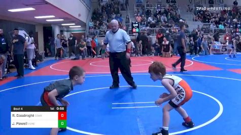 52 lbs Prelims - Roman Goodnight, Coweta Tiger Wrestling vs Jaxon Powell, Verdigris Youth Wrestling