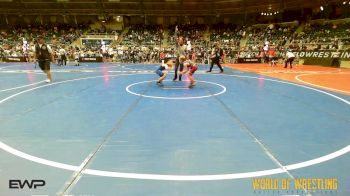 70 lbs Rr Rnd 3 - Clive Pierce, Immortal Athletics WC vs Gunnar Coltharp, Harrah Little League Wrestling