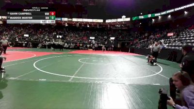 61 lbs Champ. Round 1 - Gavin Campbell, WSW1 vs Maddox Muster, DONA