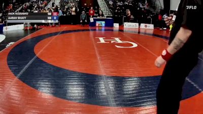 55kg Quarterfinal - Jack Kozusko, Cattown Wrestling Club vs Aarav Bhatt, The ROC