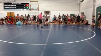 63-69 lbs Champ. Round 1 - Bennett Fields, PACK732 vs Quinten Shaffer, Lawrence County Knights