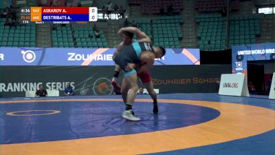 65 kg - Adlan Askarov, KAZ vs Agustin Destribats, ARG