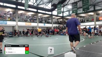 67-72 lbs Semifinal - Teidan Delisi, Built By Brunson vs Makai Steele, Olney Cubs Wrestling Club