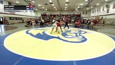 215 lbs Semifinal - Josiah Barrera, Red Nose Wrestling School vs Carlito Bonita, Apex