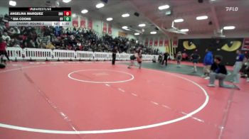 235 lbs Champ. Round 2 - Angelina Marquez, San Dimas vs Gia Coons, Orange Vista