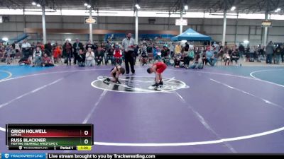 75 lbs Round 3 - Russ Blackner, Fighting Squirrels Wrestling C vs Orion Holwell, Suples