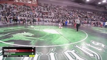 59 lbs 5th Place Match - Brock Hvass, Lewiston WC vs Ryan Masters, Cabinet Mountain Elite WC