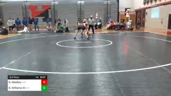 152 lbs 3rd Place - David Woolley, Warwick vs Steven Williams III, Solanco