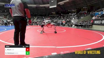 55 lbs Quarterfinal - Louden Moon, Louisiana Muggers vs Beau McKeown, Mat Assassins