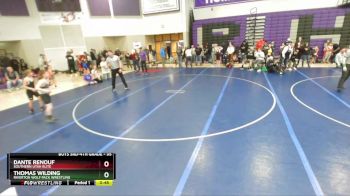 95 lbs Semifinal - Thomas Wilding, Riverton Wolf Pack Wrestling vs Dante Renouf, Southern Utah Elite