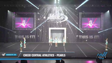 Cheer Central Athletics - Pearls [2021 L1.1 Mini - PREP - D2 Day 1] 2021 The U.S. Finals: Sevierville