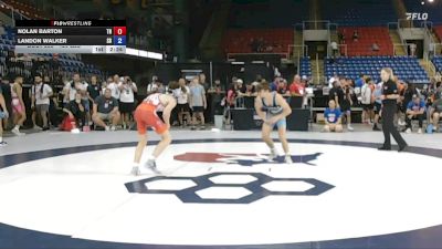 120 lbs Champ. Rd Of 128 - Nolan Barton, TN vs Landon Walker, SD