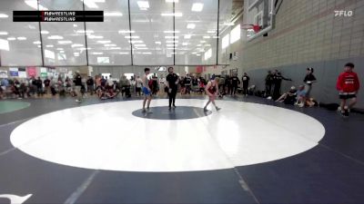 120 lbs Champ. Round 1 - Cooper Wing, Suples Wrestling Club vs Angel Treyes, Idaho