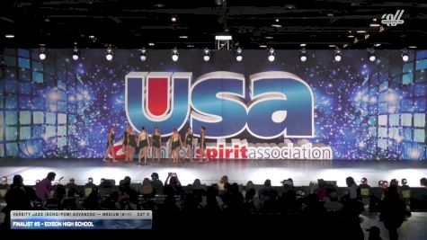Finalist #5 - Edison High School [2026 Varsity Jazz (Song/Pom) Advanced -- Medium (8-11) Day 5] 2026 USA Spirit Nationals & Collegiate Championships