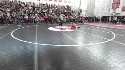 126 lbs Quarterfinal - Derek Marcolini, Milford vs Jorden Dietz, Minnechaug