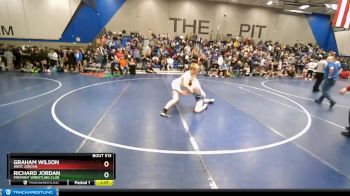 210 lbs Champ. Round 1 - Graham Wilson, West Jordan vs Richard Jordan, Fremont Wrestling Club