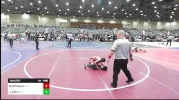 78 lbs Semifinal - Ricky Almaguer, Victory Wrestling vs Jonathan Sells, Salem Elite Mat Club