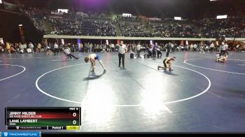 117 lbs Champ. Round 1 - Jimmy Milder, Big Game Wrestling Club vs Lane Lambert, Iowa