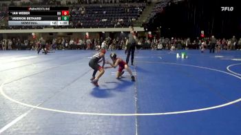 80 lbs Semifinal - Hudson Bethard, North Scott vs Ian Weber, Ringers