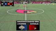 Replay: Lycoming vs Catholic - Men's Final | Nov 4 @ 1 PM