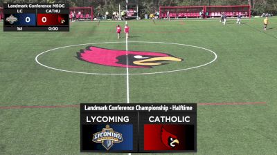 Replay: Lycoming vs Catholic - Men's Final | Nov 4 @ 1 PM