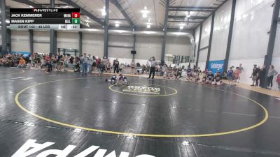 48 lbs 5th Place - Jack Kemmerer, Manassas vs Masen Kipp, Belleville