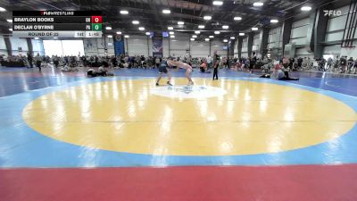 138 lbs Round Of 32 - Braylon Books, OH vs Declan O'Byrne, PA