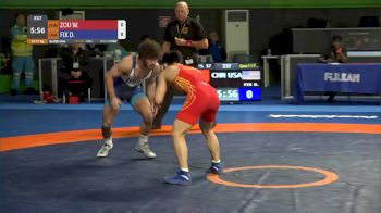 57 kg Prelims - Daton Fix, USA vs Wanhao Zou, CHN
