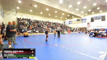 115 lbs Champ. Round 1 - Veronica Gaeta-mejia, La Quinta High School vs Ely Valdez, Hesperia High School