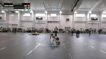 48 lbs Quarterfinal - Jayce Vokes, All American vs Waylon Rice, Cowrock Wrestling Club