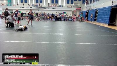 60 lbs Round 3 - Nathanael Kanagy, Palmetto State Wrestling Academy vs Eesa Mirza, FL Scorpions Wrestling Club