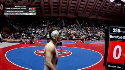 285-6A Cons. Round 3 - Orville Beckford-Duffus, Mountain View vs Wesley Rakestraw, North Paulding