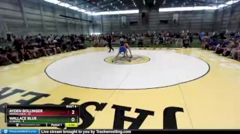 100 lbs Round 3 (8 Team) - Ayden Bollinger, Indiana Gold vs Wallace Blue, Alabama