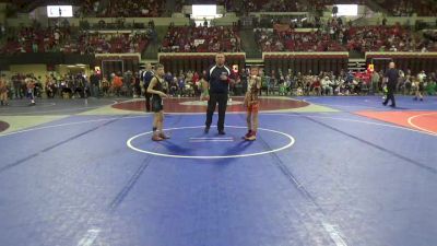 69 lbs Cons. Round 1 - Cooper Daly, Project Wrestling vs Kamden Campbell, Kalispell Wrestling Club