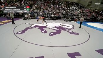 4A 215 lbs Cons. Round 1 - Brayden Covington, Dixie vs Trail Sampson, Uintah