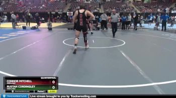 5A 170 lbs Quarterfinal - Connor Mitchell, Highland vs Rustan Cordingley, Highland