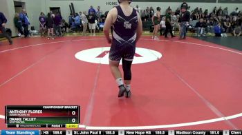 220 lbs Championship Bracket - Anthony Flores, Susan Moore Hs vs Drake Talley, Scottsboro