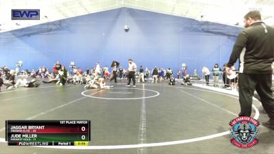 84 lbs Placement (4 Team) - Jaggar Bryant, Firebird Elite vs Jude Miller, Midwest Gold